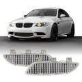 Usr 08-12 M3 Front Bumper Reflector A Clear Lamps Left Right Pair For 2008-2012 Bmw 3 Series Models Only E90 E92 E93 Clear 