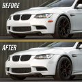 Clear Front Bumper Reflector Lamps Pair For 2008 2012 Bmw 3 Series M3 E90 E92 E93 Left And Right Side Set