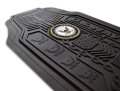 Elektroplate Officially Licensed Us Navy Premium Heavy-duty Rubber Car Floor Mats 2 Pack Universal Fit Automotive Accessory 