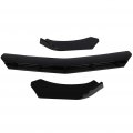 Ocpty 3pcs Pp Car Front Bumper Spoiler Lip Fit For Universal