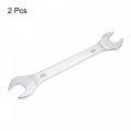 Uxcell Thin Open End Wrench 12mm X 13mm Metric Mirror-chrome Plated High Carbon Steel For Household Maintenance And General