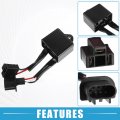 A Absopro Led Car Auto Headlight Canbus Decoder H13 To H4 Error Free Warning Resistors Replacement Anti Flicker Resistor
