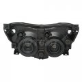 Tcmt New Front Matte Headlight Lamp Clear Lens Assembly Fits For Kawasaki Z750 Zr750l 07-10 09