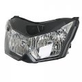Tcmt New Front Matte Headlight Lamp Clear Lens Assembly Fits For Kawasaki Z750 Zr750l 07-10 09