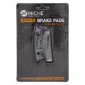 Niche Brake Pad With Shoe Set For Yamaha Ttr125l Ttr125e Ttr125le 4kn-w253e-11 3un-w0045-00 Front Rear Semi-metallic