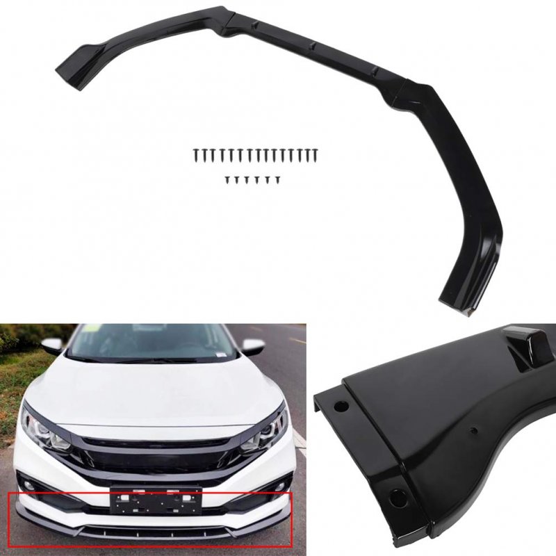 Front Bumper Lip Air Dam For Nissan Teana 2019 2020 Glossy Black Abs Body Kit Assembly