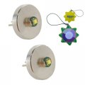Hqrp Set 2pcs Hight Power 3w Extra Bright 90 Lumens Bi-pin Led Module Bulbs For 2 Aa Maglite Solitaire Mag-lite Mini Flashlight