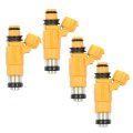 Autokay 4pcs Fuel Injector Cdh275 Fit Marine Yamaha F150 Outboard Four Stroke Mitsubishi