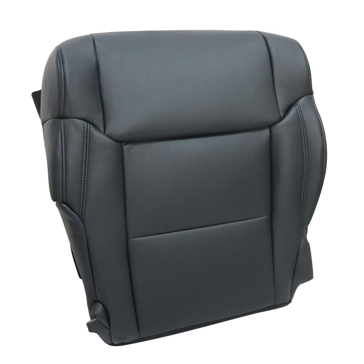 Passenger Bottom Replacement Black Leather Seat Cover For Toyota Tundra 2014 2015 2016 2017 2018 2019 2020