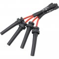 Dragon Fire Performance Power Pack Complete With Ignition Coil And Low Ohm Spark Plug Wires Compatible 2001-2010 Chrysler Dodge