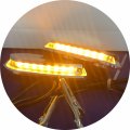 Httmt- Led Signal Lighting With R6 Logo Mirror Block Off Base Plate Chrome Compatible 1999-2007 Yzf-r6 Yzfr6 Motorcycle