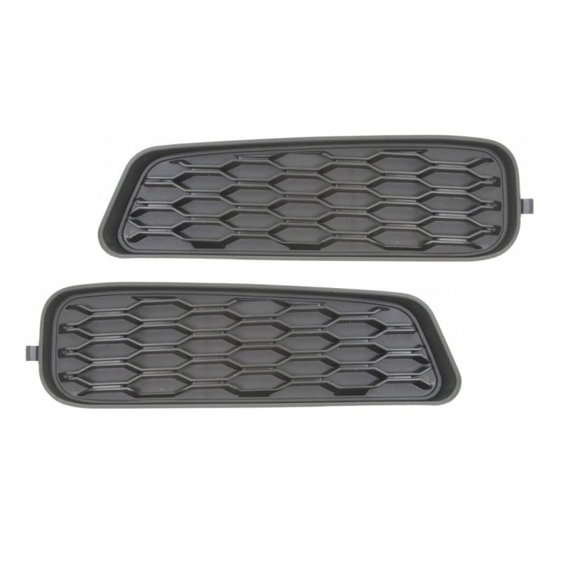Dodge Avenger 2011 2012 2013 2014 Fog Light Cover Driver And Passenger Side Pair Front Black Replacement For Ch1038122