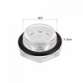 Uxcell Air Compressor Oil Level Gauge Sight Glass M27x1 5mm Male Threaded Liquid Indicator Window