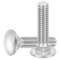 10pcs Carriage Bolts 5 16 -18x1-1 2 Stainless Steel 18-8 304 Round Head Square Neck Screws Bolt Screw For Fastening Accessories 