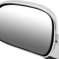 Left Side Oe Style Chrome Cover Powered Rear View Mirror Compatible With 94-97 Chevy S10 Gmc Sonoma