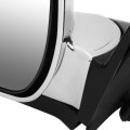 Left Side Oe Style Chrome Cover Powered Rear View Mirror Compatible With 94-97 Chevy S10 Gmc Sonoma