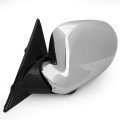 Left Side Oe Style Chrome Cover Powered Rear View Mirror Compatible With 94-97 Chevy S10 Gmc Sonoma