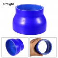 Uxcell 89-114mm 3 5 -4 Id Straight Silicone Reducer Hose Coupler Intercooler Tube Blue For Car Intake Piping
