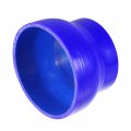 Uxcell 89-114mm 3 5 -4 Id Straight Silicone Reducer Hose Coupler Intercooler Tube Blue For Car Intake Piping