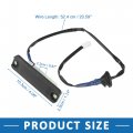 A Absopro Trunk Liftgate Release Switch Touch Pad Rear Door Hatch 84840-08010 Tailgate For Lexus Rx350 2007-2009 Black