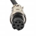 Uxcell Gx16 8 Pin Male Female Head Aviation Socket Connector Electrical Cable 2m