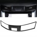 Fydun Car Center Console Middle Vent Outlet Frame Cover Stickers Carbon Fiber Decoration Interior Central Air Fit For Nissan