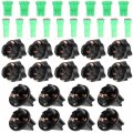 Ocpty 16pack Green Led Light Kits Bright Instrument Panel Gauge Cluster Dashboard Bulbs With Twist Lock Socket Fit For