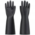 Enpoint Thick Chemical Resistant Rubber Gloves Waterproof Cleaning Protective Heavy Duty 18 Black Safety Work Acid Alkali Oil 