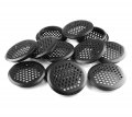 Ldexin 20pcs Air Vents 2 1 53mm Circular Soffit Stainless Steel Round Mesh Hole Louver Vent For Kitchen Bathroom Cabinet 