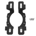 Fog Light Mounting Bracket Full Steel Metal Construction For Stability Rust Powder Coat No Drilling Required With Hardware Jk 