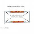Desert Cactus Ferris State University Fsu Bulldogs Metal License Plate Frame For Front Or Back Of Car Officially Licensed