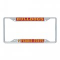 Desert Cactus Ferris State University Fsu Bulldogs Metal License Plate Frame For Front Or Back Of Car Officially Licensed 