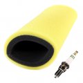 Air Filter Spark Plug For 5ug-e4451-00-00 Yamaha Rhino 660 450 Yxr660f Yxr450fa 4x4 