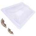 Zrnidiyr Rv Skylight Thick Replacement Durable Cover 18a X26a Fitting 14 X 22 Dome Opening Uv Resistant For Camper Trailer 