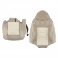 Autokay Driver Complete Perforated Seat Covers Tan For Ford Expedition Eddie Bauer 03-06