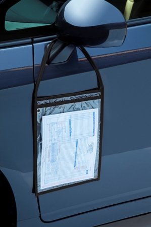 Petoskey Fb-p9933-02 Clear Front Back With Handle Top Open Grommet Work Tickets Holder 25 Per Box