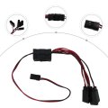 Grabote 4-way Led Light On Off Controller Switch Y Cable For 1 10 Trx-4 Scx10 Rc Crawler