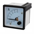 Uxcell Analog Current Panel Meter Dc 0-50a 99c1 Ammeter For Automotive Circuit Testing Charging Battery Ampere Tester Gauge