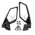 Xkh Group New Racing Side Mirrors For Can-am Maverick X3 Max Ssp Utv Off-road
