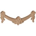 Ekena Millwork Onlx04x01flma Small Floral Swag1 1 4-inch X 4 1 1-inch Maple 