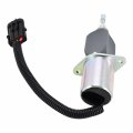 Neeseelily 12v Fuel Stop Solenoid 1751es-12a6uc3b1s5 1700-1506 Compatible With Gehl Skid Steer Loader Sl4625 4625sx 4625dx