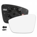 Left Driver Side Heated Mirror Glass Replacement W Backing Plate For Volkswagen Jetta 2011-2018 Beetle 2012-2016 Passat