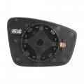 Left Driver Side Heated Mirror Glass Replacement W Backing Plate For Volkswagen Jetta 2011-2018 Beetle 2012-2016 Passat