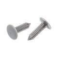 Uxcell Universal 7mm Gray Plastic Trim Rivets Buckle Fastener Clips 40pcs For Car Suv