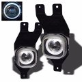Clear Lens Halo Projector Fog Light Lamps Compatible With Ford F250 F350 F450 F550 Excursion 
