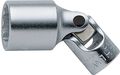 Stahlwille 40040500 Single-end Spanner Made From Steel Alloy With Grey Finish Rounded Design On The Handle 15-degree Offset 