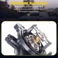 Ocpty Thermostat Housing Fit For Chrysler Town Country 2011-2016 For Dodge Grand Caravan 2011-2017 Avenger 2011-2014 Journey