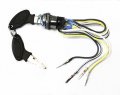 Whatapart 4-wire Black Ignition Key Switch Screw-on Style Ver 2 For Kid Electric Scooter 