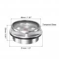 Uxcell Air Compressor Oil Level Gauge Sight Glass G1-1 4 Male Threaded Aluminum Liquid Indicator Window
