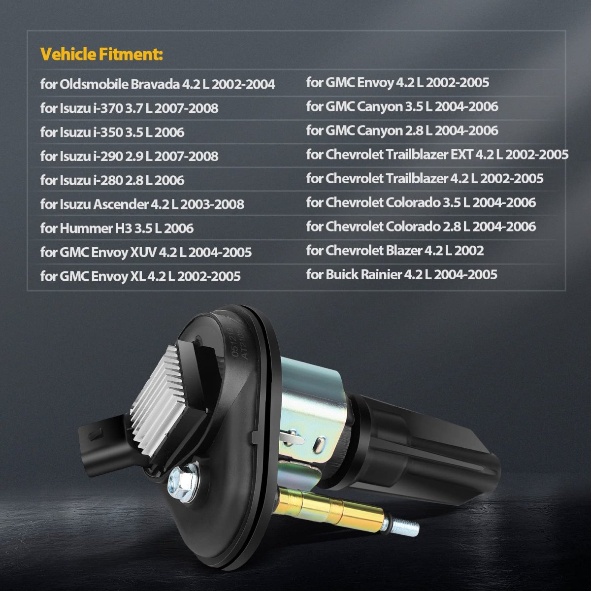 Ignition Coil 1 Pc For Oldsmobile Bravada 4 2l 2002-2004 Isuzu I-370 7l 2007-2008 I-350 3 5l 2006 Uf303